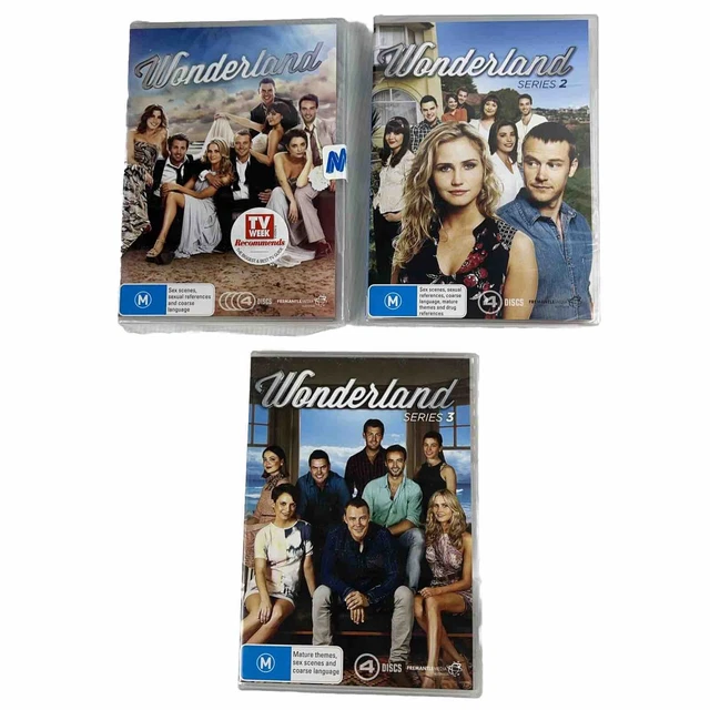 WONDERLAND COMPLETE SERIES DVD Lot Australian Drama Region