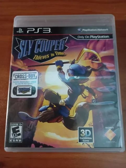 SLY COOPER: Thieves in Time Sony Playstation 3 PS3 Video Game (448760)