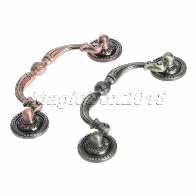 Luxury Retro Door Pulls Handles Kitchen Cabinet Dresser Cupboard Drawer Knobs