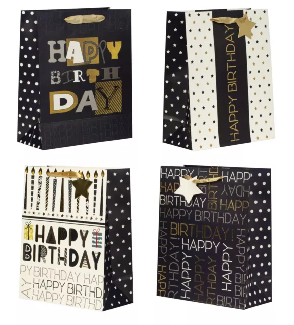 Taschen Pacchetto Regalo Rispettivamente IN 4er Set 26x32x12cm Compleanno