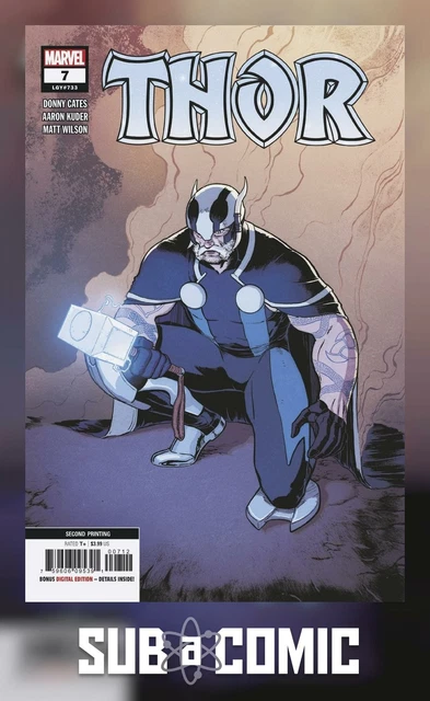 THOR #7 KLEIN VARIANT (MARVEL 2020 2nd Print) COMIC