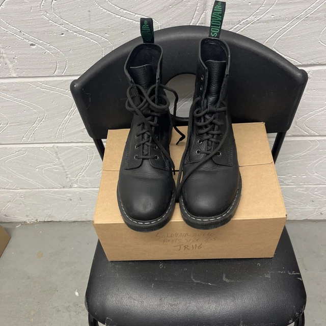 SOLOVAIR MEN’S DERBY Outdoors Combat Ankle Boots Size 8.5 £100.00 ...