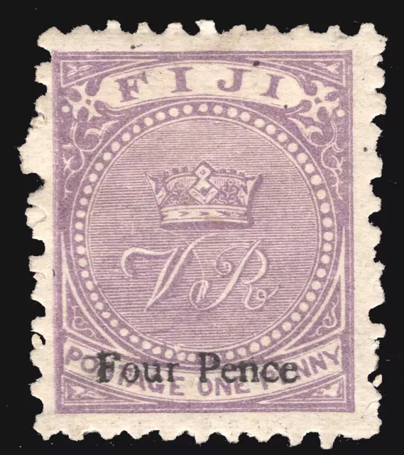 Momen: Fiji Sg #41 1890 Mint Og H £85 Lot #66909*