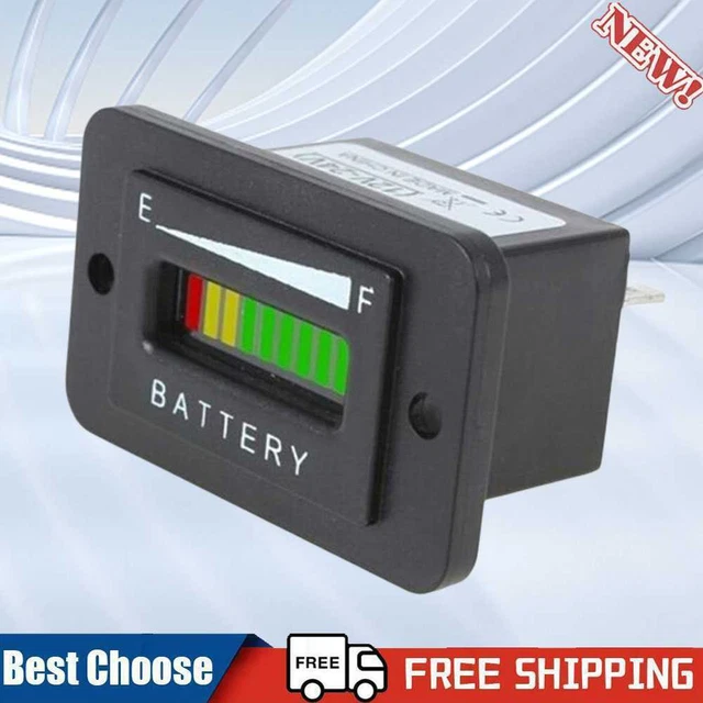 Voltmetro batteria auto 12 V/24 V/48 V piombo acido tester batteria automatico per camion camper auto
