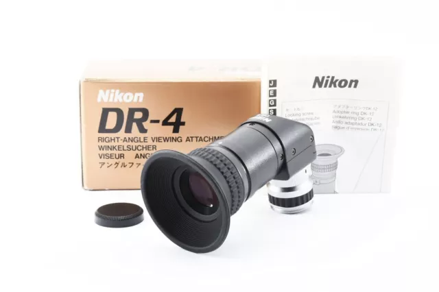 [Casi perfecto] Nikon DR-4 Buscador de accesorios de visualización en...