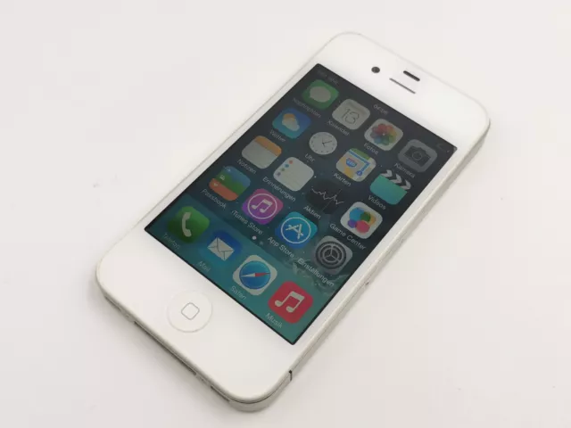 Apple iPhone 4 16GB Weiß LTE Smartphone MC604DN💥