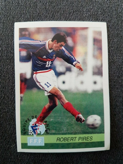 Sticker Panini Total Wc France 98 Equipe De France Robert Pires # M