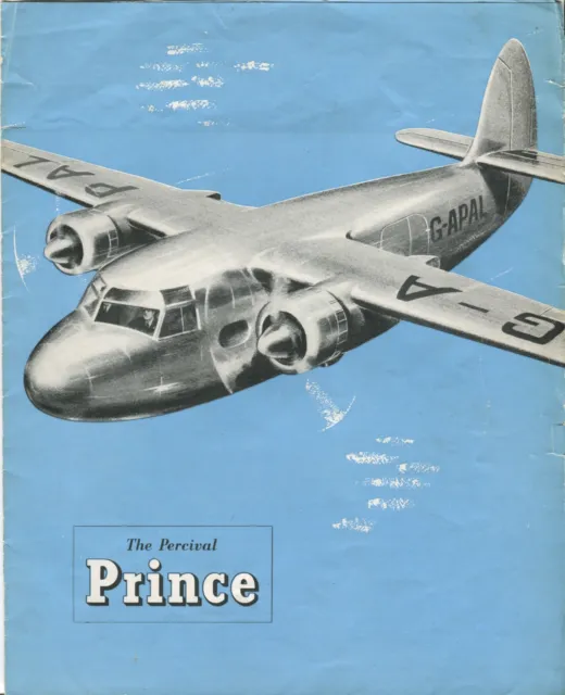 Percival Prince Manufacturers Sales Brochure 1947