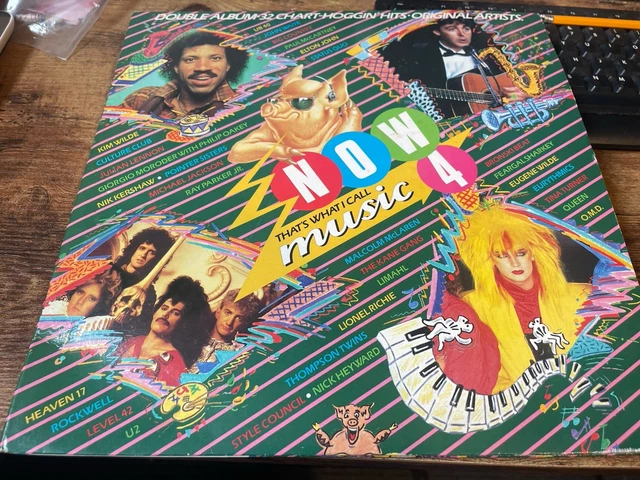 NOW THAT'S WHAT I Call Music 4 1984 Double Lp 32 Tracks £2.99 - PicClick UK