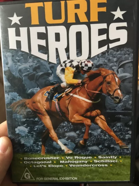 Turf Heroes Volume 1 region 4 DVD (Australian horse racing) * * RARE * *