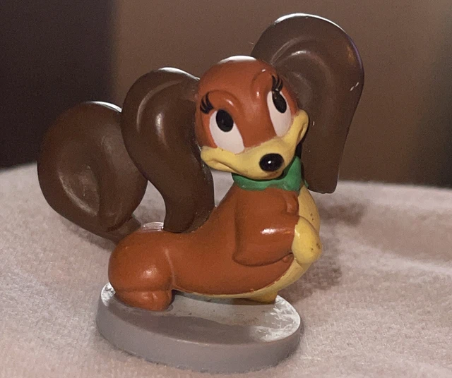Disney Mickey & Friends Figure Fifi Minni’s Dog Plastic Cake Topper Toy