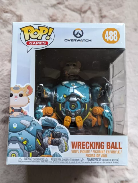 Funko Pop! Games | Overwatch - Wrecking Ball (Nr.488) Vinyl Figur | OVP