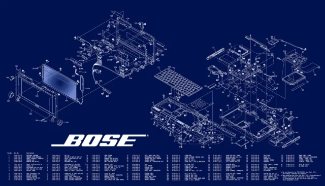 Comprehensive Bose service, user manuals and schematics