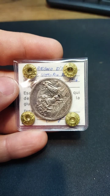 Brumus - R. d'Italia. Vitt. Em 3°. Lire 2 del 1916. "Q. Briosa". FDC. Sigillata.