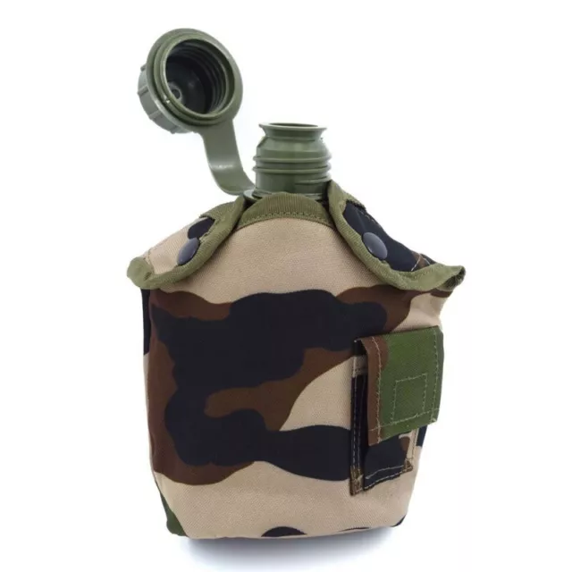 Gourde Origine Usa Avec Housse Cam Bivouac Outdoor Militaire Camping Loisirs