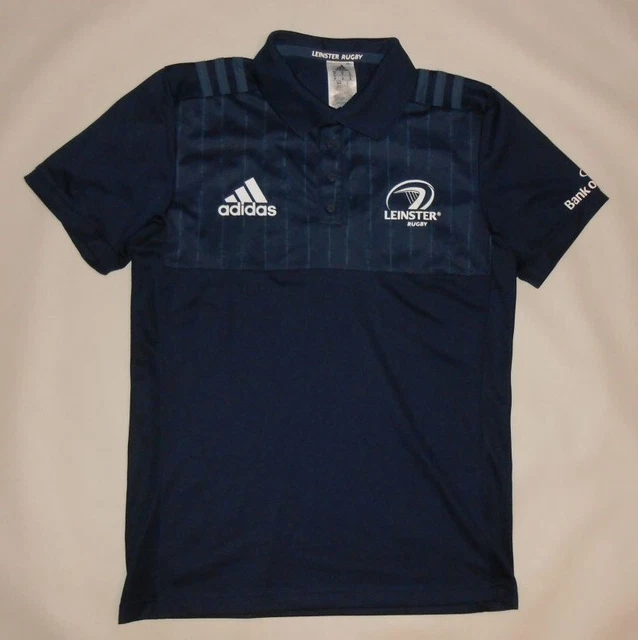 POLO RUGBY SHIRT ADIDAS LEINSTER (M) Jersey Trikot Maillot Maglia Camiseta