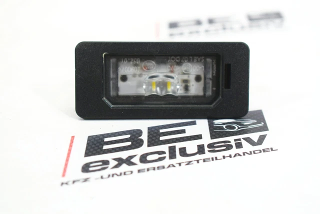 Feux De Plaque D'immatriculation LED Pour Renault Clio 3 (2005+) Et Clio 4 (2012+) - Pack De 2, Blanc