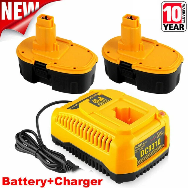 For DEWALT DC9096 DE9098 18V XRP Battery Pack DC9096 DC9099 /DC9310 Fast Charger