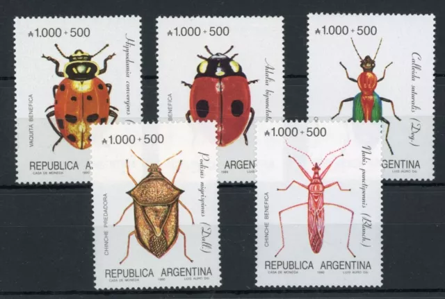 [BIN20271] Argentina 1990 Insects good set very fine MNH Stamps