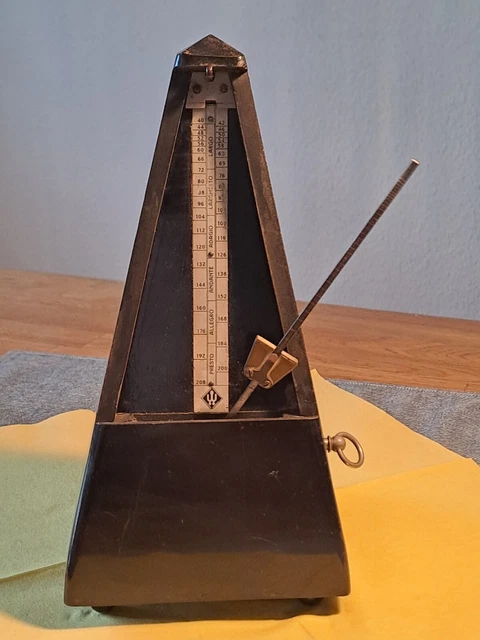 Maelzel/ Wittner Metronom Holzgehäuse von 1936 Bitte Text lesen!! 8