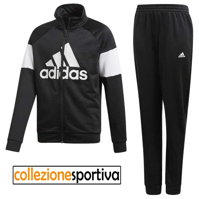 TUTA BAMBINO/BAMBINA ADIDAS BADGE OF SPORT- DV1740 col. nero/bianco