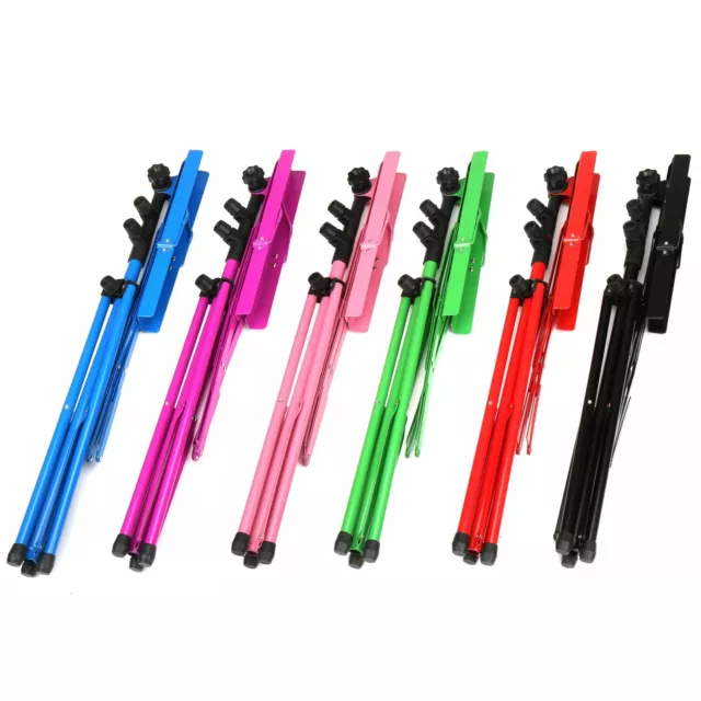 Music Stand 6 Colours Fully Adjustable Lightweight with Bag Sturdy Tubular Legs