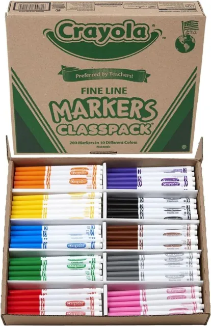 Fine Line Markers For Kids, Back to School Supplies For Teachers