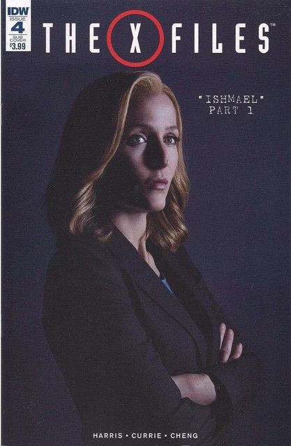 X-Files, The (IDW) #4A VF/NM; IDW | Gillian Anderson Photo Cover Sub - we combin