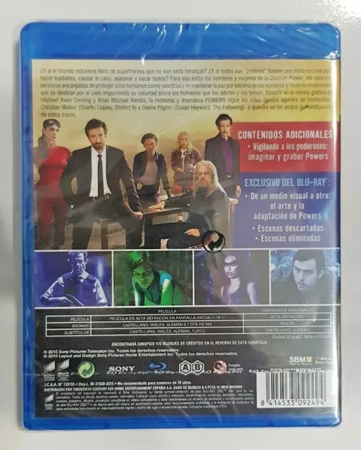 Pelicula Bluray Serie Tv Powers Temporada 1 Precintada 3