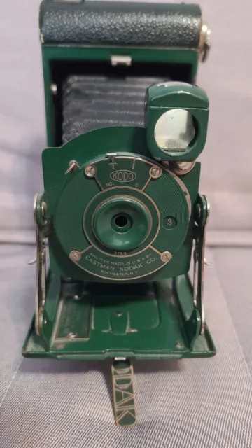 Extremadamente RARO Kodak KODO No. 1/ No. Cámara plegable 0 - error de producción 
