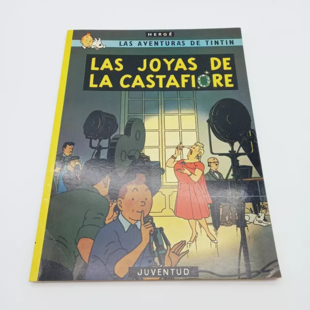 Comic Tintin Las Joyas De La Castafiore 1996 Ed. Juventud en español tapa blanda