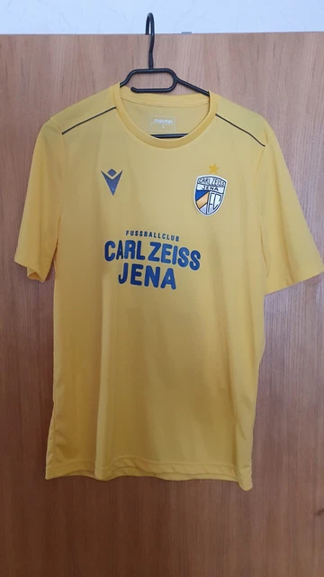 FC Carl Zeiss Jena Macron Matchworn Trikot