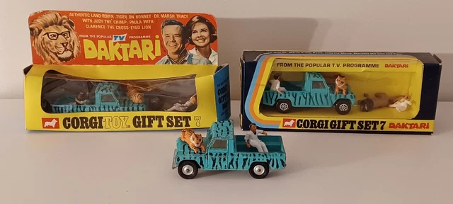 Sold at Auction: Corgi Toys Gift Set 7 Daktari. Comprising a 109 Land