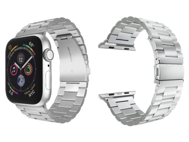 bracelet acier apple watch série 3 4 6 7 8 se ultra 38mm 40mm 41 42 44mm 45mm 49 3