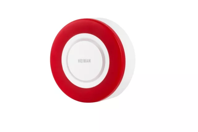 HEIMAN Z-Wave Plus Indoor Siren HS2WD