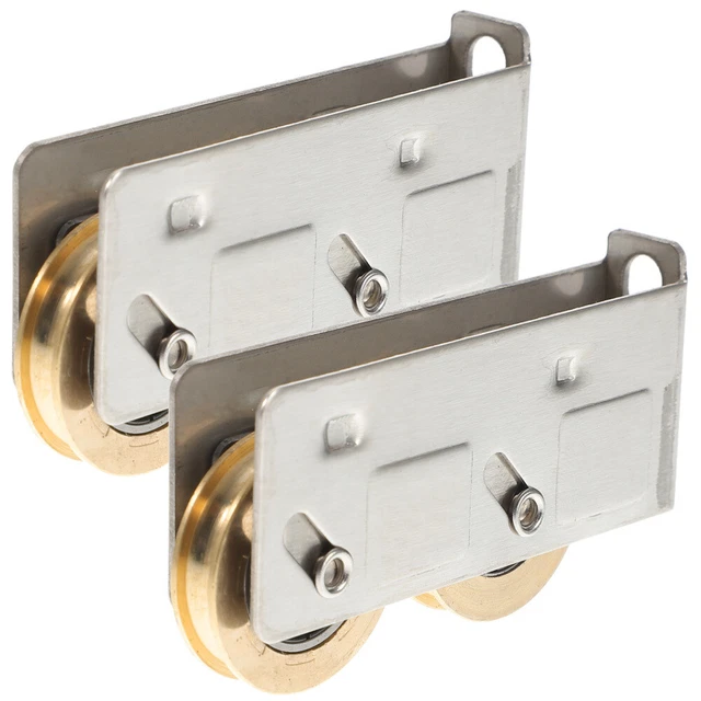 2 Pcs Patio Door Rollers Sliding Doors Barn Door Rollers Door Replacement Parts