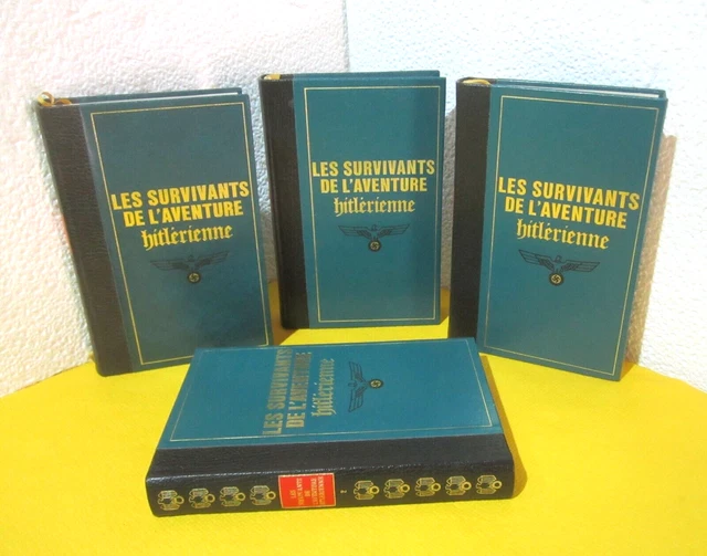 Les Survivants De L'aventure Hitlérienne - 4 Volumes - Broché Français - Thème Historique & Militaire - Bon état