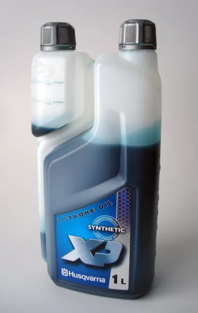 Kaufe 1L Liter 2-Takt-Benzin-Heizöl-Mischflaschentank für  Trimmer-Kettensäge 1:25