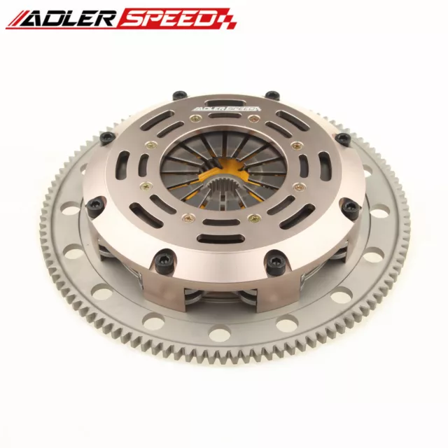 ADLERSPEED Sprung Clutch Twin Disk Kit For Honda Civic Acura Integra B18 B20 B16