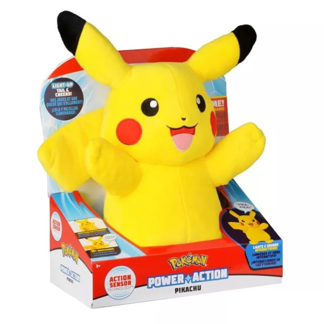 Interaktives Pokemon Pikachu Power Action Maskottchen  Beleuchtung