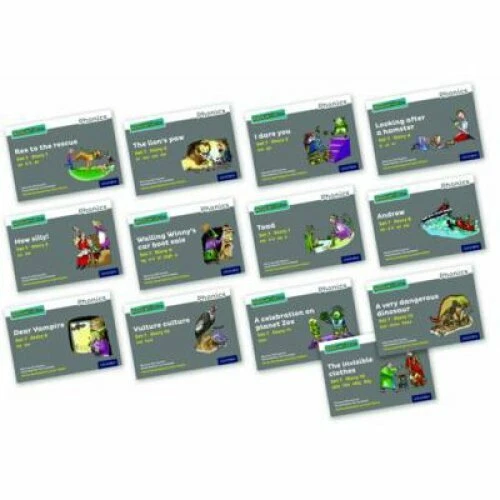 READ WRITE INC. Phonics Grey Set 7 Storybooks Pack of 13 School Reading Books EUR 37,72