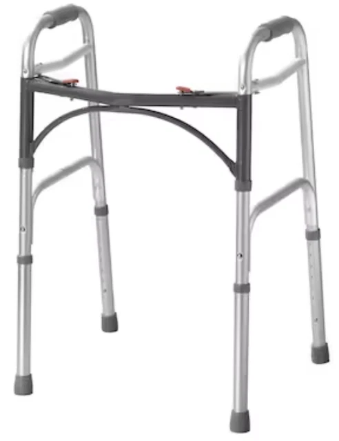 Drive Medical Deluxe Two Button Folding Walker