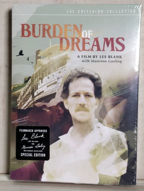 (未使用･未開封品)Criterion Collection: Burden of Dreams [DVD] 🎬 BURDEN OF Dreams – Sealed Criterion Collection DVD (#287