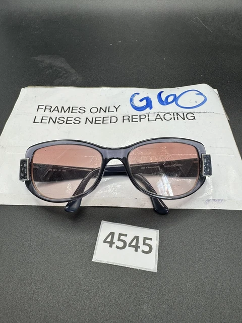 DANIEL SWAROVSKI WOMENS Blue Rectangle Sunglasses Shield  display picture 1