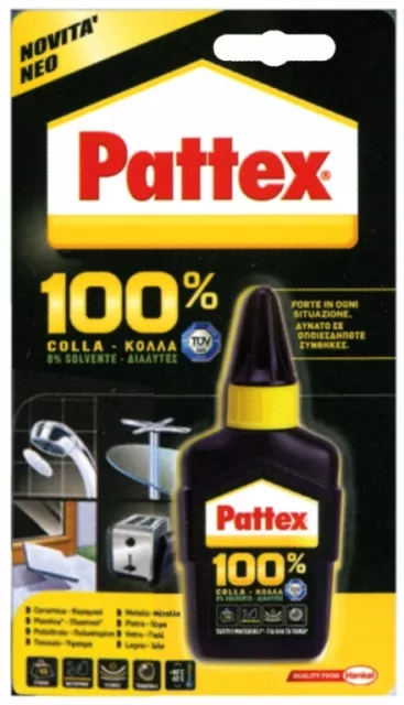 Pattex Colle 100% Blister 50 Gr