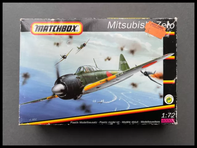 MatchBox Mitsubishi Zero 1:72 Kit modello