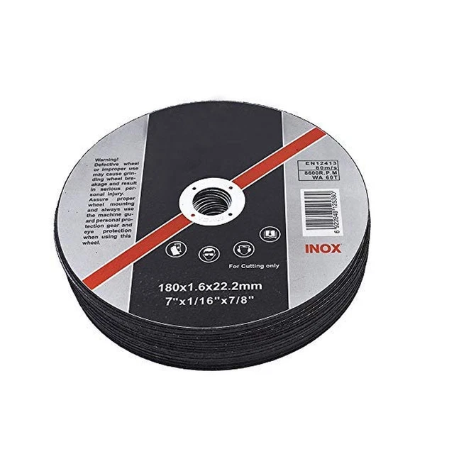 25 Pack 7"x1/16"x7/8" Cut-Off Wheel - Metal & Stainless Steel Cutting Discs