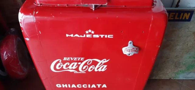 Ghiacciaia Majestic Coca Cola Anni 50 60 2