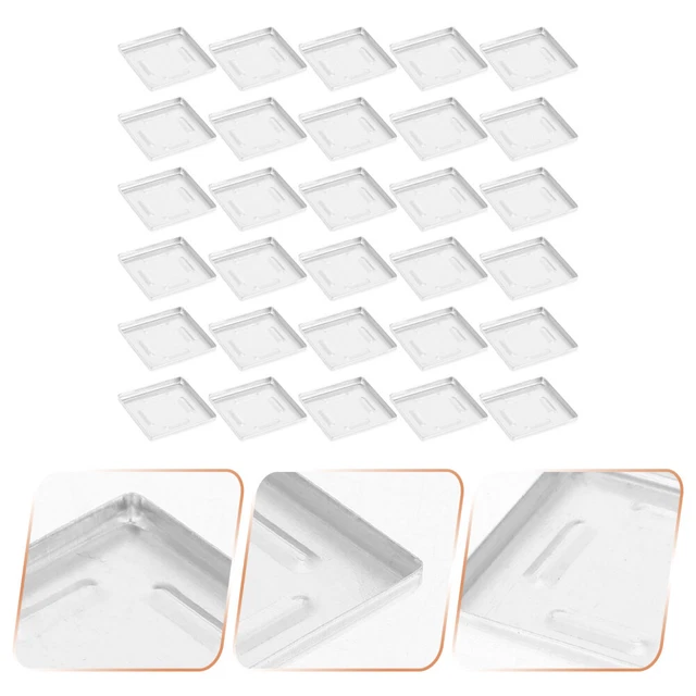 1Set Bequeme Kosmetikaufbewahrungsfälle Aluminiumkosmetik-Subpaket-Fälle