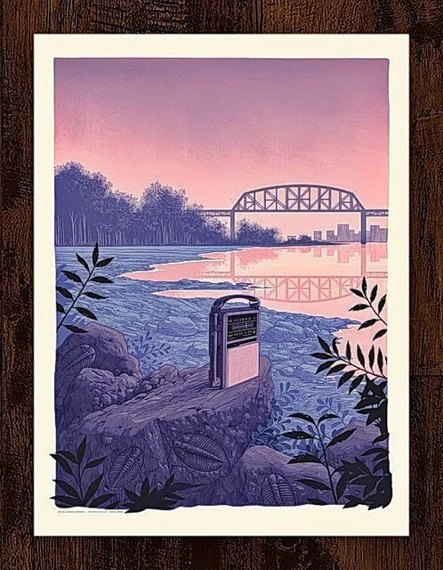 Death Cab For Cutie Jan 2023 Louisville, KY Art Variant Gig Print AP 18x24
